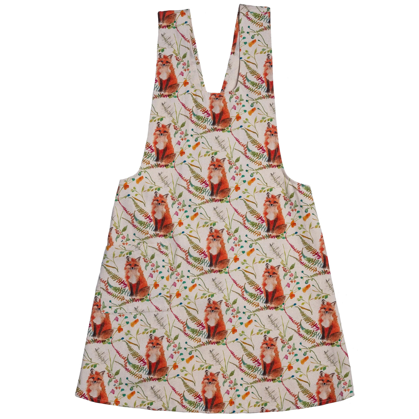 Fox Pinafore Apron