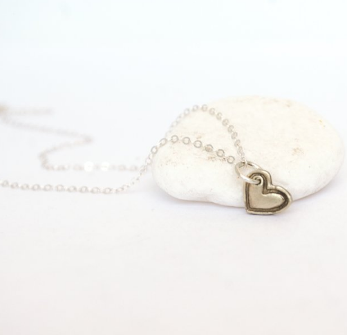 Cut-Out Heart Necklace