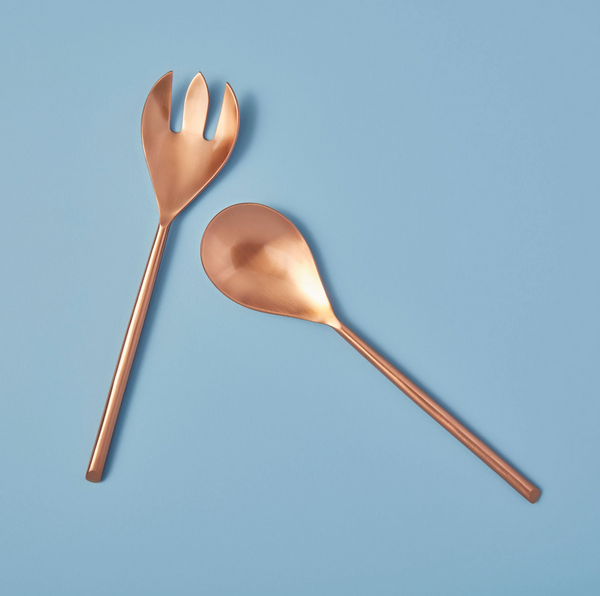 Matte Copper Serving Set