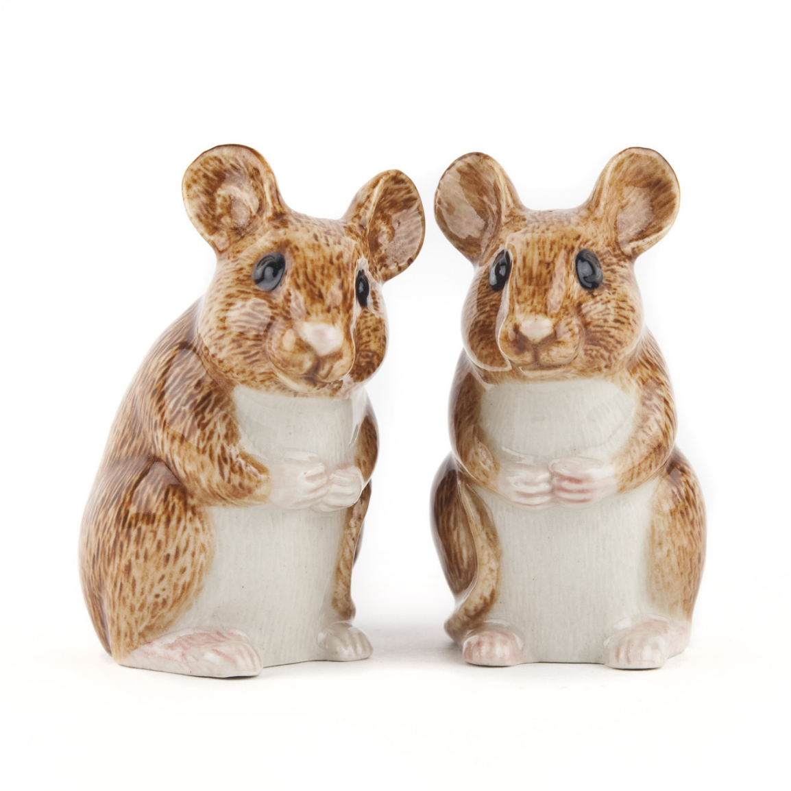 Wood Mouse Salt & Pepper Set