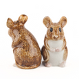 Wood Mouse Salt & Pepper Set