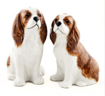 Cavalier King Charles Spaniel Salt & Pepper Set