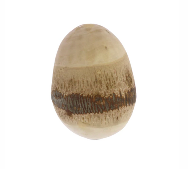 Rough Hewn Wooden Egg