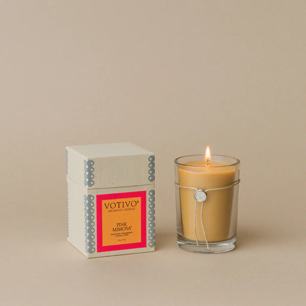 Pink Mimosa Candle